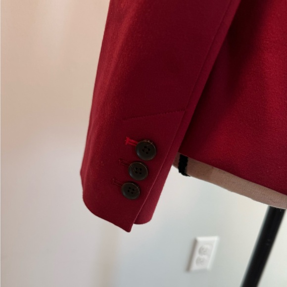 Boden Elizabeth Single Breasted Two Button Classic Ponte Blazer Womens 10 Petite - Picture 7 of 14